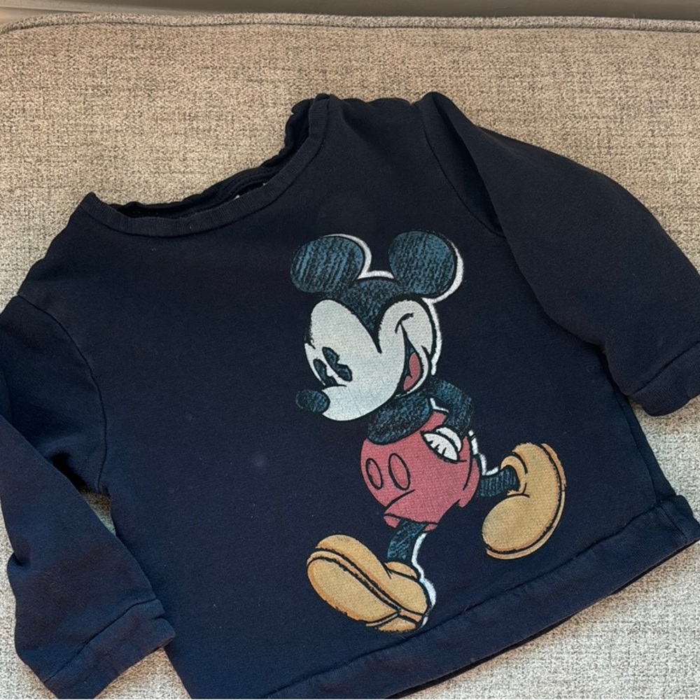Zara Baby Mickey Mouse Sweatshirt